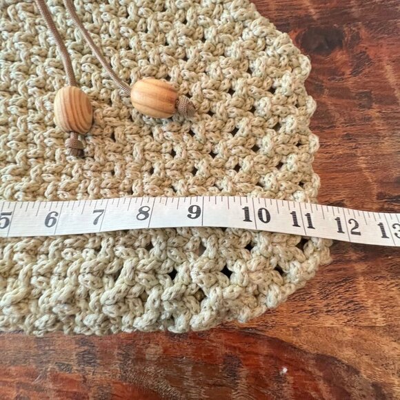 Vintage Crocheted Handmade Boho Shoulder Bag - Picture 9 of 11